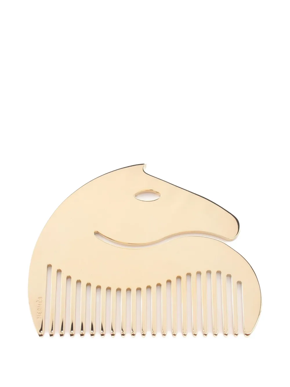 Hermès Pre-Owned Cheval horse comb - Gold