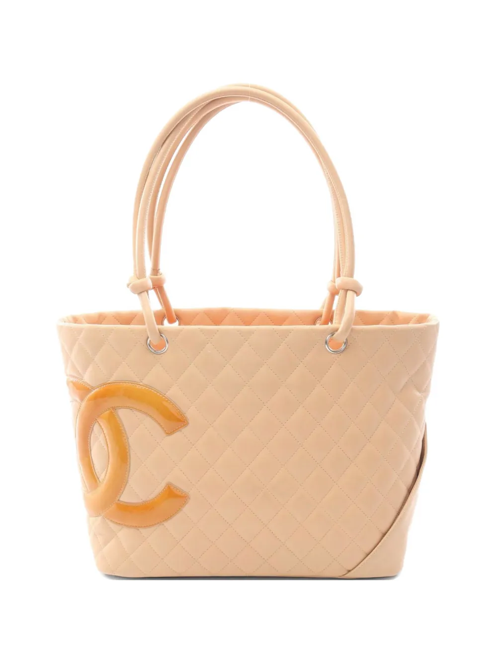 CHANEL Pre-Owned 2005-2006 Cambon line tote bag - Toni neutri
