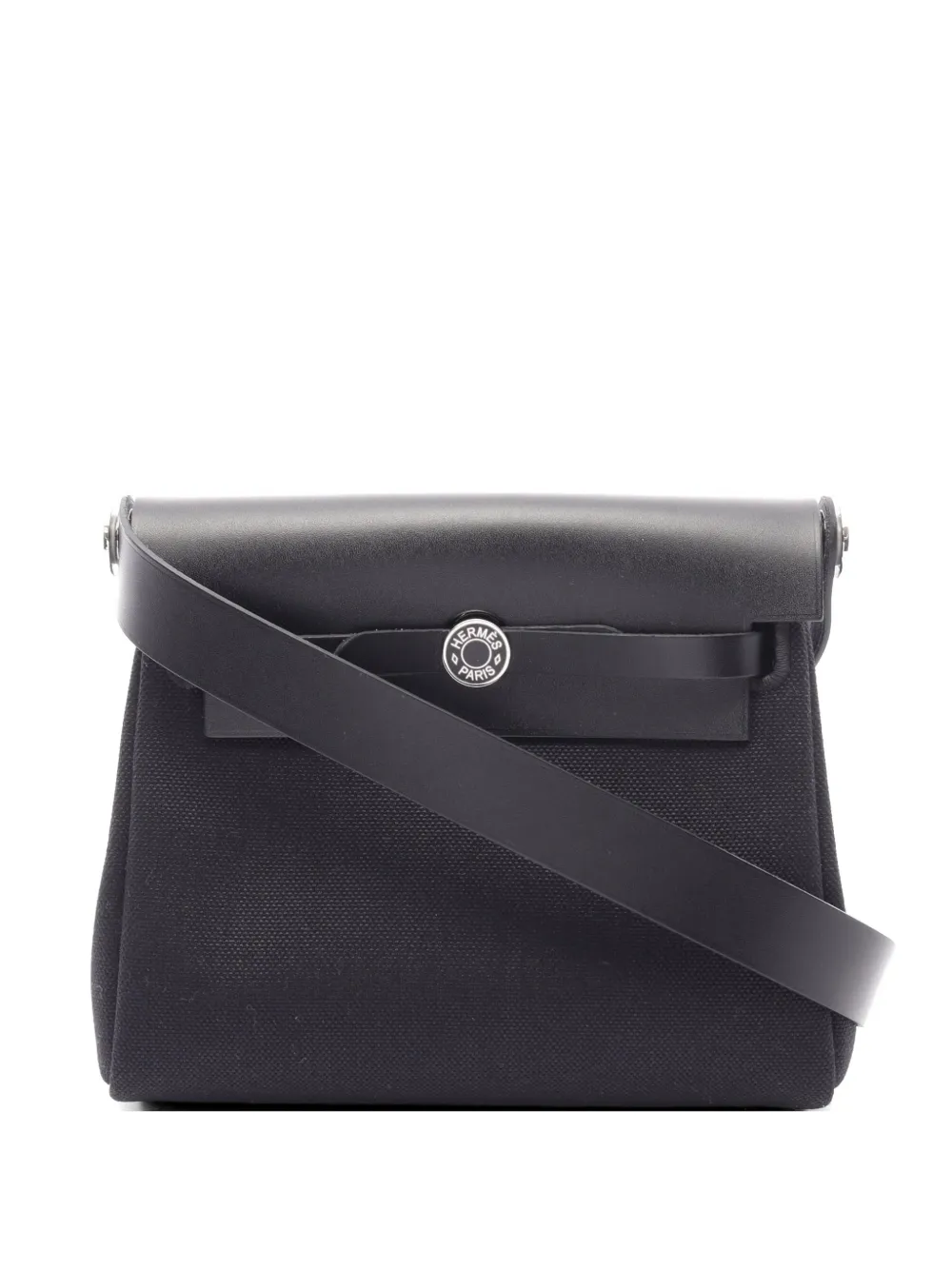Hermès Pre-Owned mini Herbag Zip adjustable-shoulder-strap shoulder bag - Nero