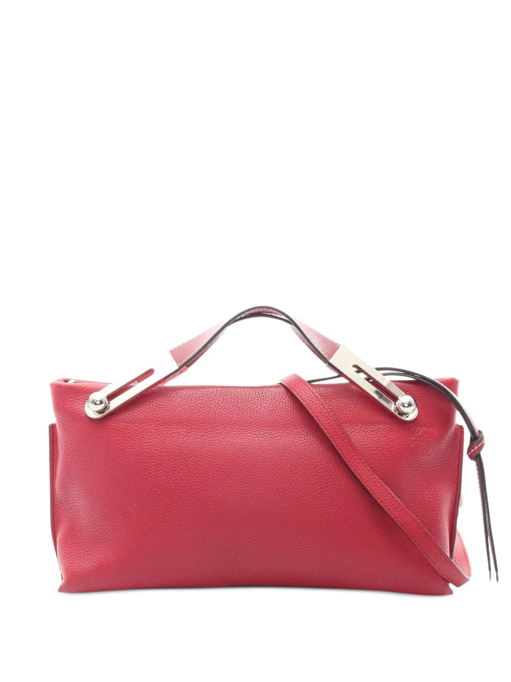 Loewe Pre-Owned 2000s Missy leather tote bag - Rosso