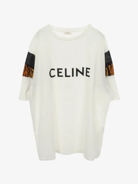 Celine Pre-Owned t-shirt à logo imprimé