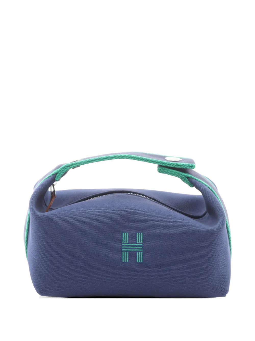 Hermès Pre-Owned 2020s Bride-a-Brac PM canvas handbag - Blu