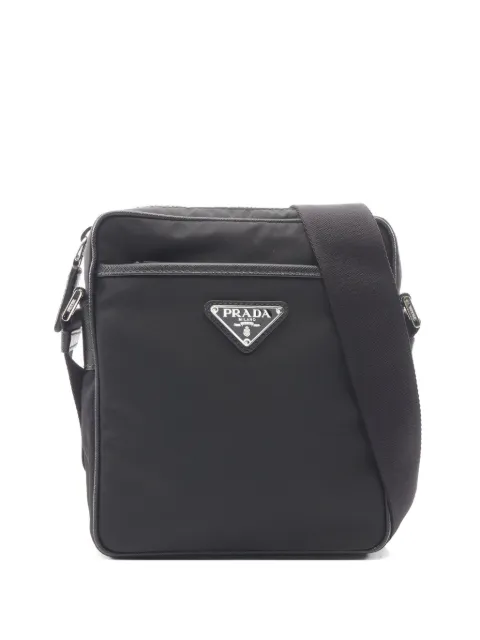 Prada Pre-Owned bolso de hombro Re-Nylon de piel Saffiano 2010