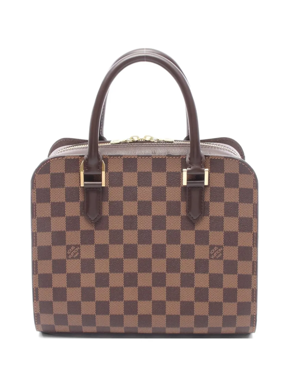 Louis Vuitton Pre-Owned 2002 Triana zip-up tote bag - Marrone
