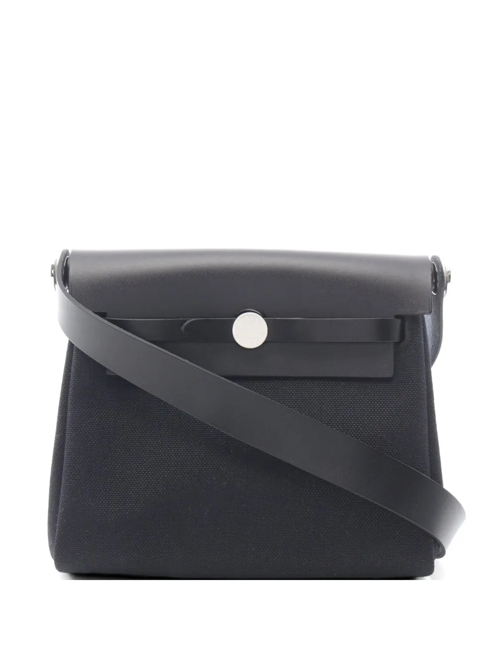 Hermès Pre-Owned 2025 mini Herbag Zip shoulder bag - Schwarz