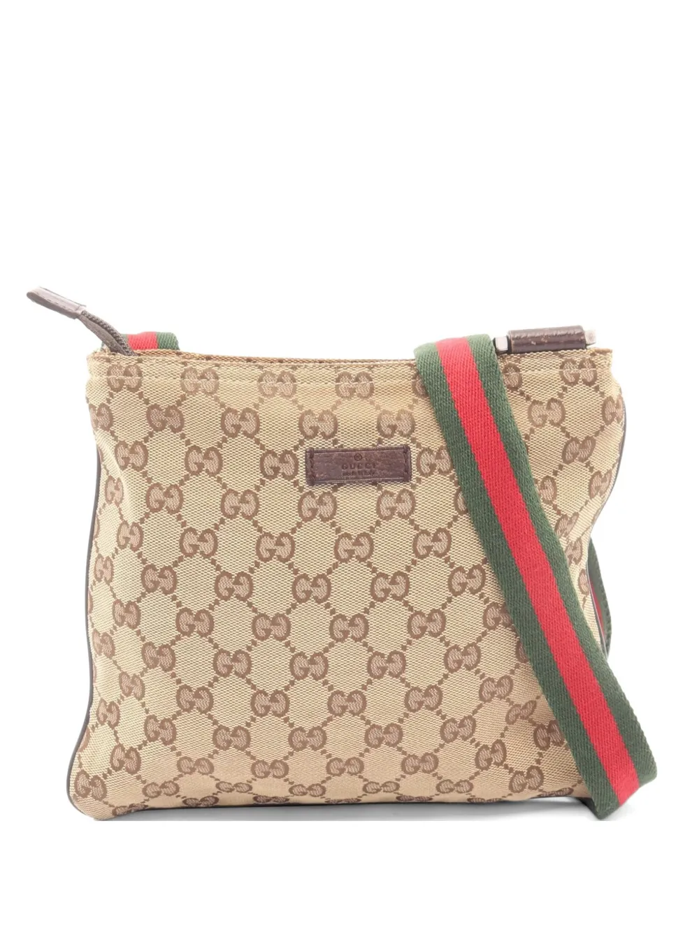 Gucci Pre-Owned 2000s GG canvas cross body bag - Toni neutri