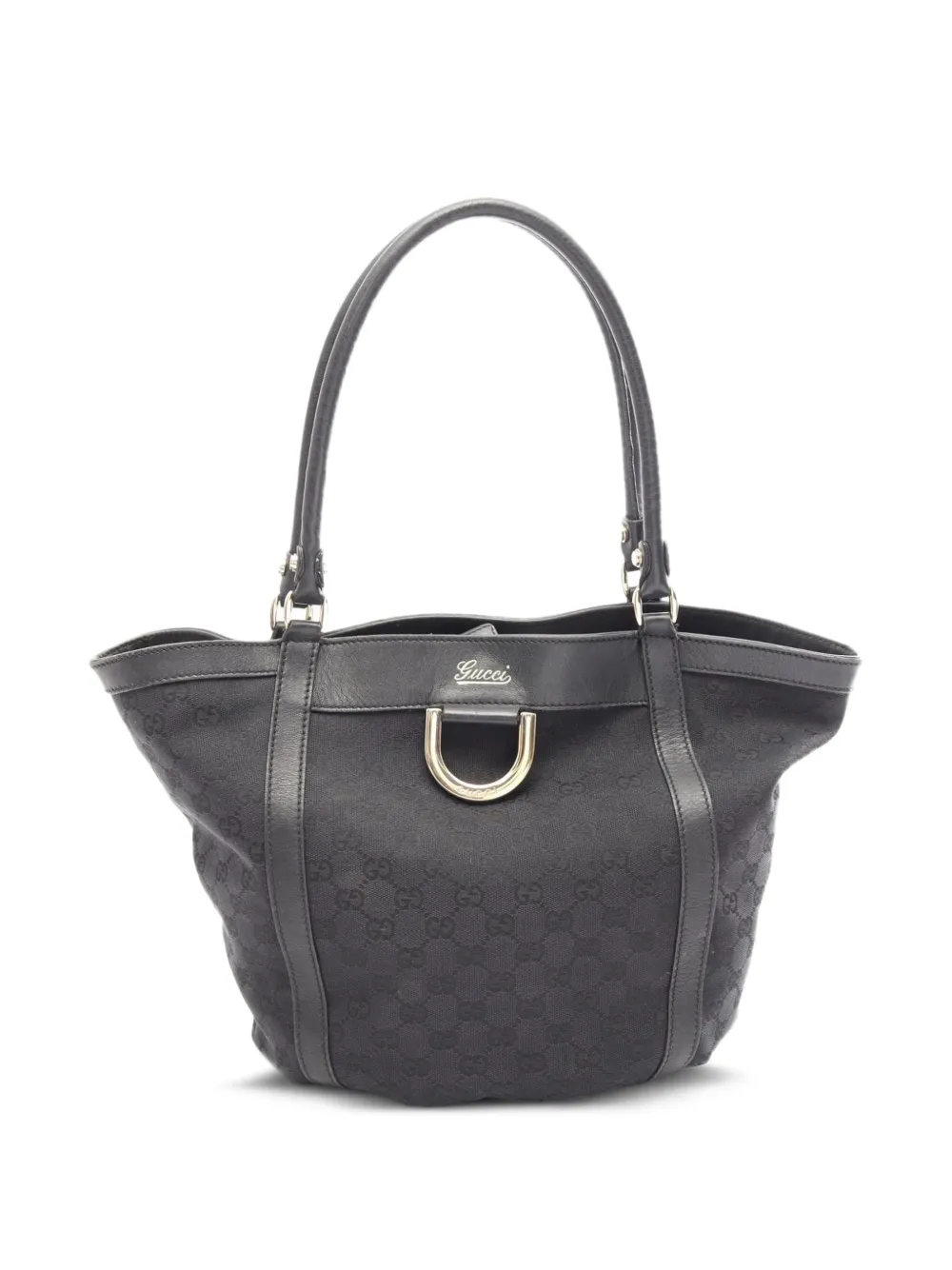Gucci Pre-Owned 2000s Abby GG-canvas tote bag - Nero