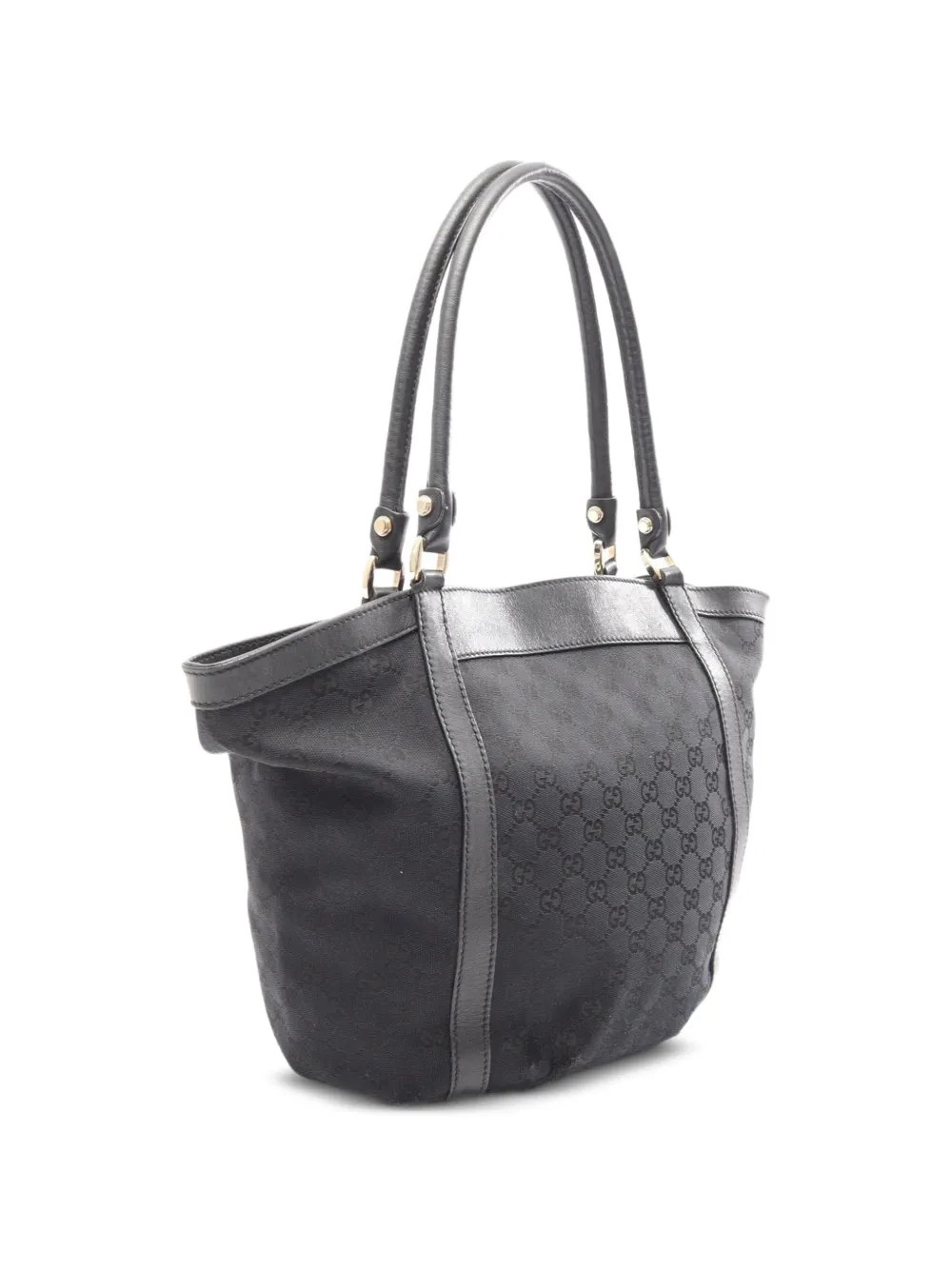  Gucci Pre-owned Bolso Shopper Abby De Lona Gg 2000 - Negro 