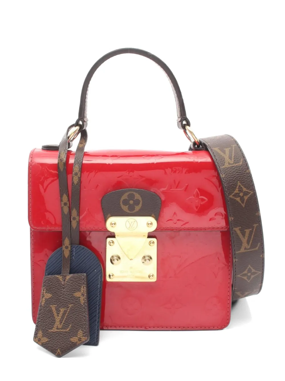 Louis Vuitton Pre-Owned 2019 Spring Street PM two-way handbag - Rosso