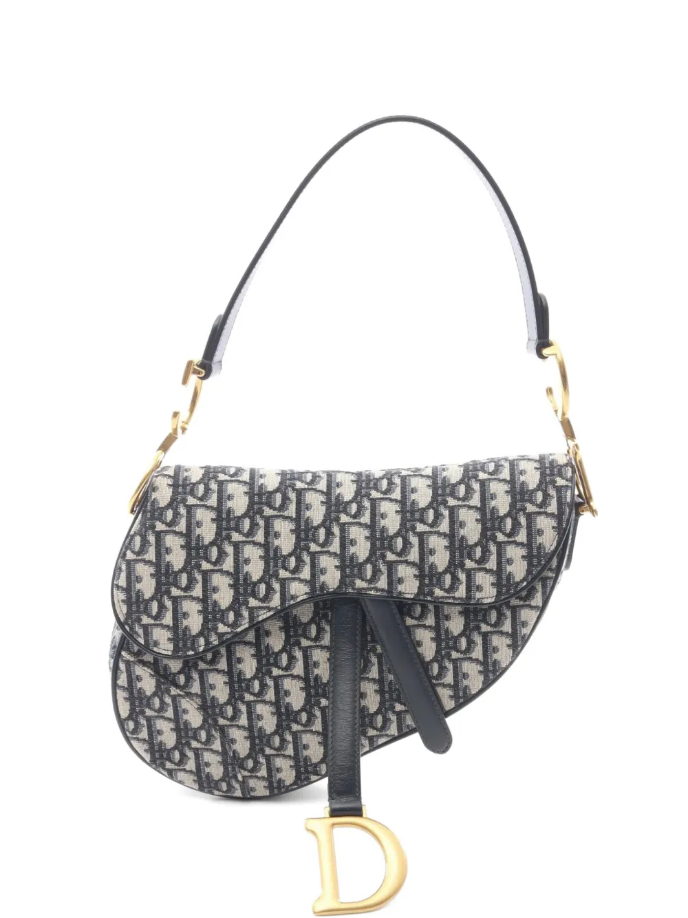 Christian Dior Pre-Owned 2010s Saddle Oblique handbag - Toni neutri
