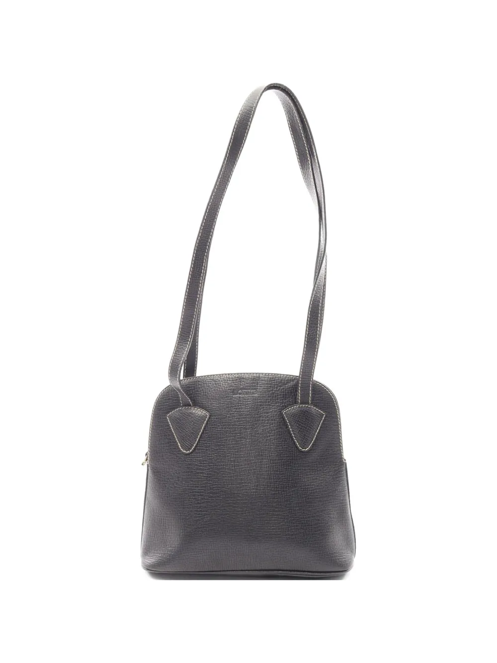 Loewe Pre-Owned 2000s textured leather crossbody bag - Black
