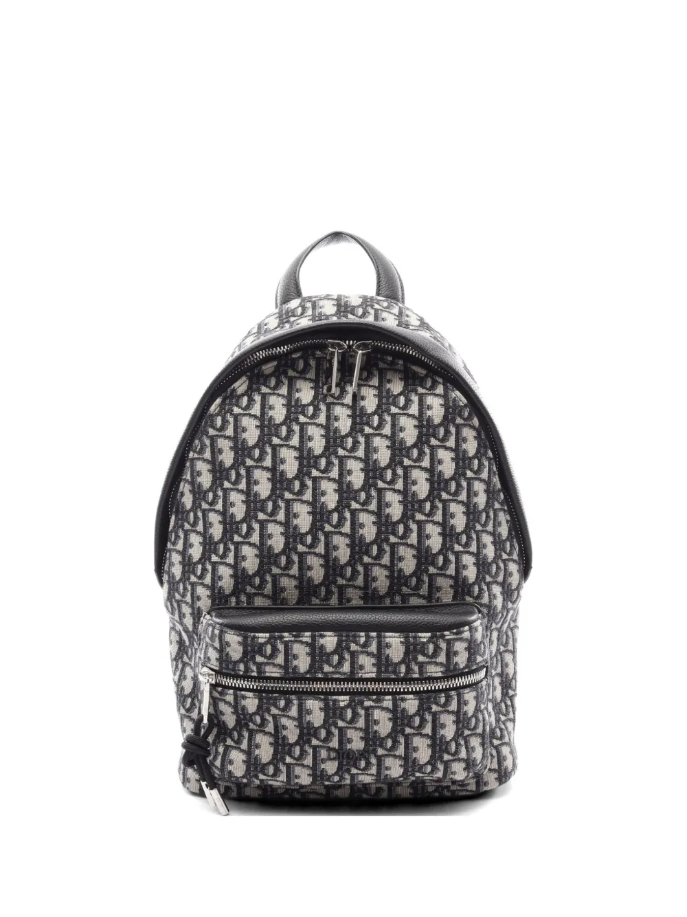 Christian Dior Pre-Owned 2010s Rider Oblique jacquard backpack - Neutrals