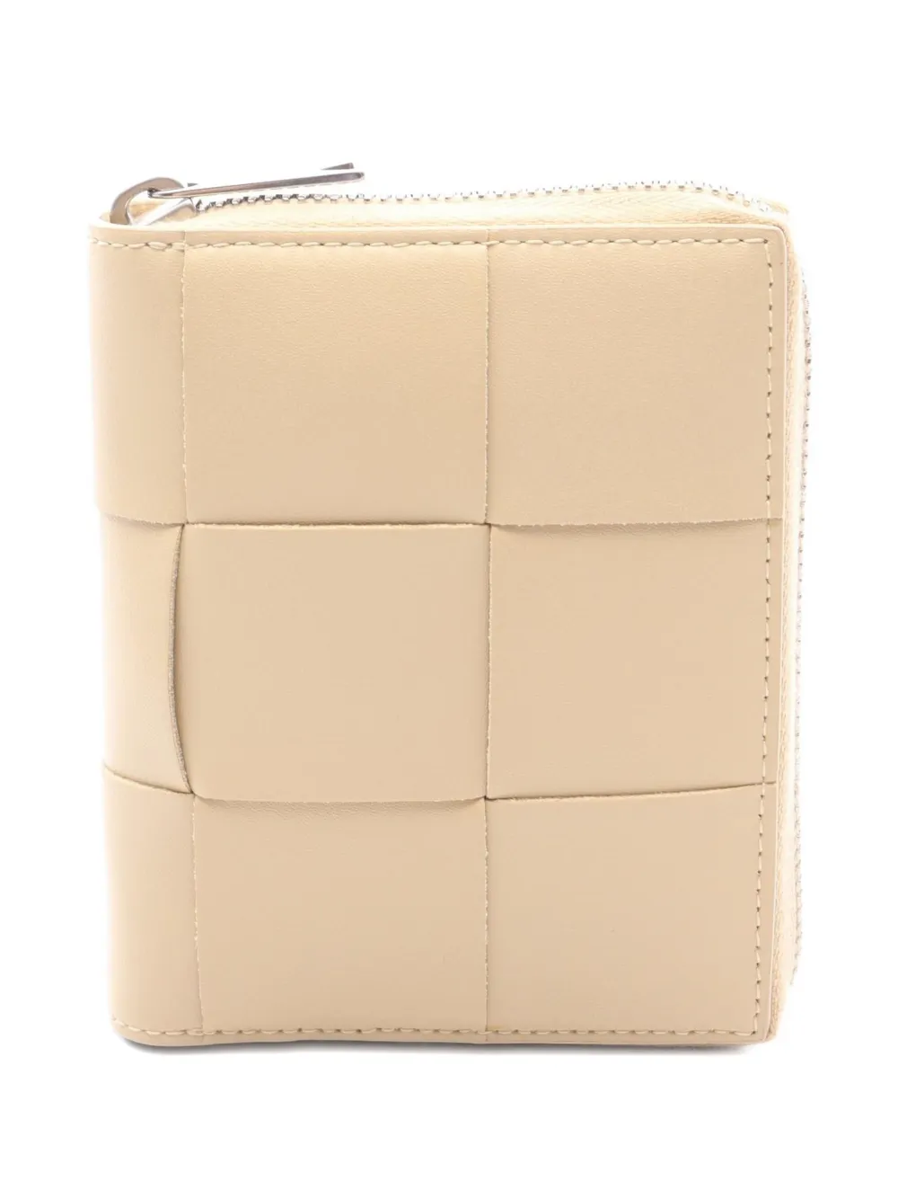 Bottega Veneta Pre-Owned 2010s Cassette leather wallet - Nude