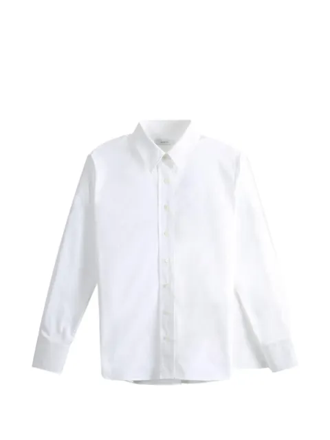 Givenchy embroidered-logo long-sleeve shirt