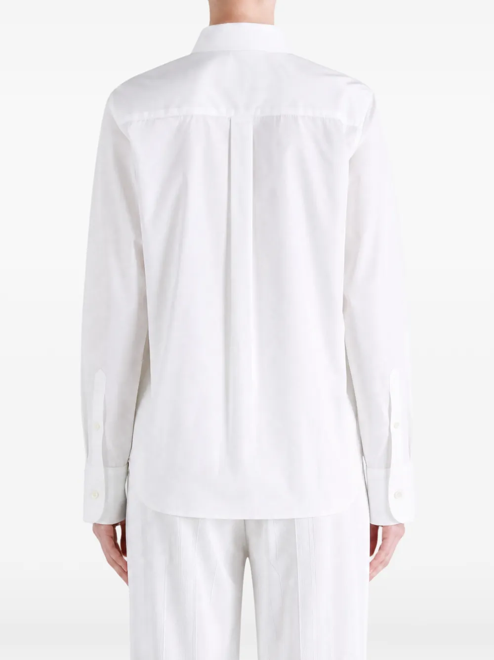 Givenchy Blouse met geborduurd logo Wit