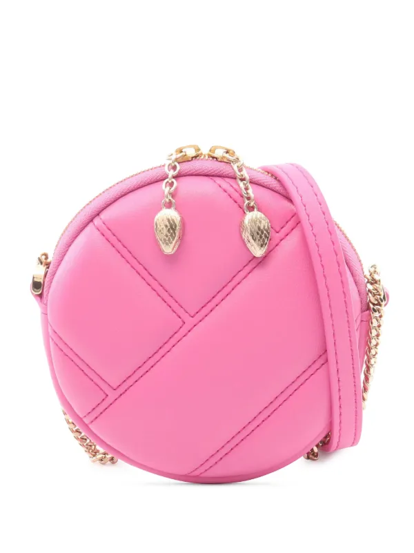 Bvlgari Pre-Owned 2010-2026 レザー セルペンティ カボション 