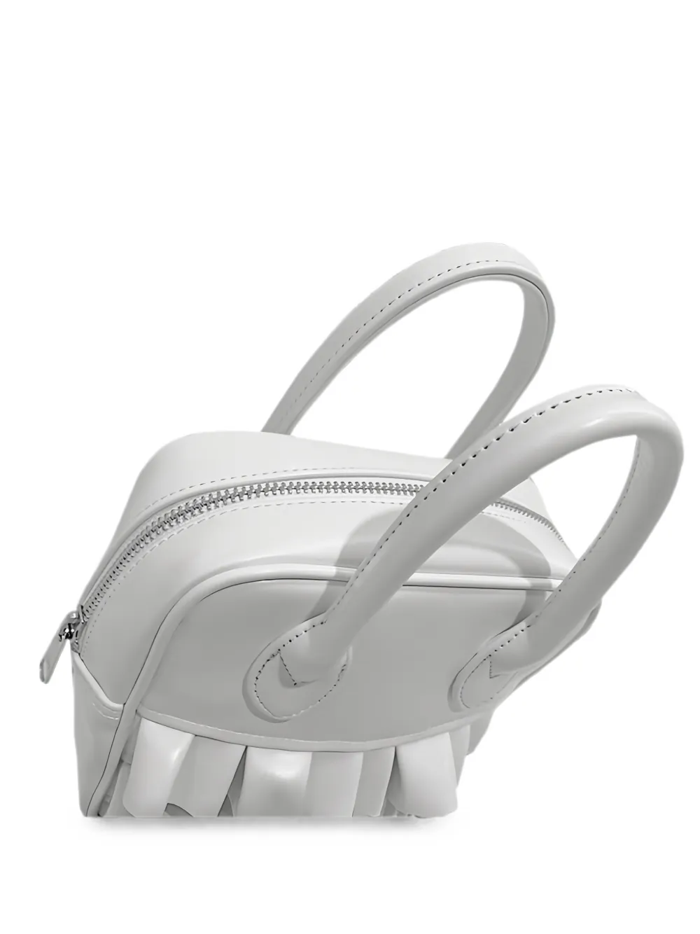 Comme Des Garçons Girl frill-trimmed tote bag - Bianco
