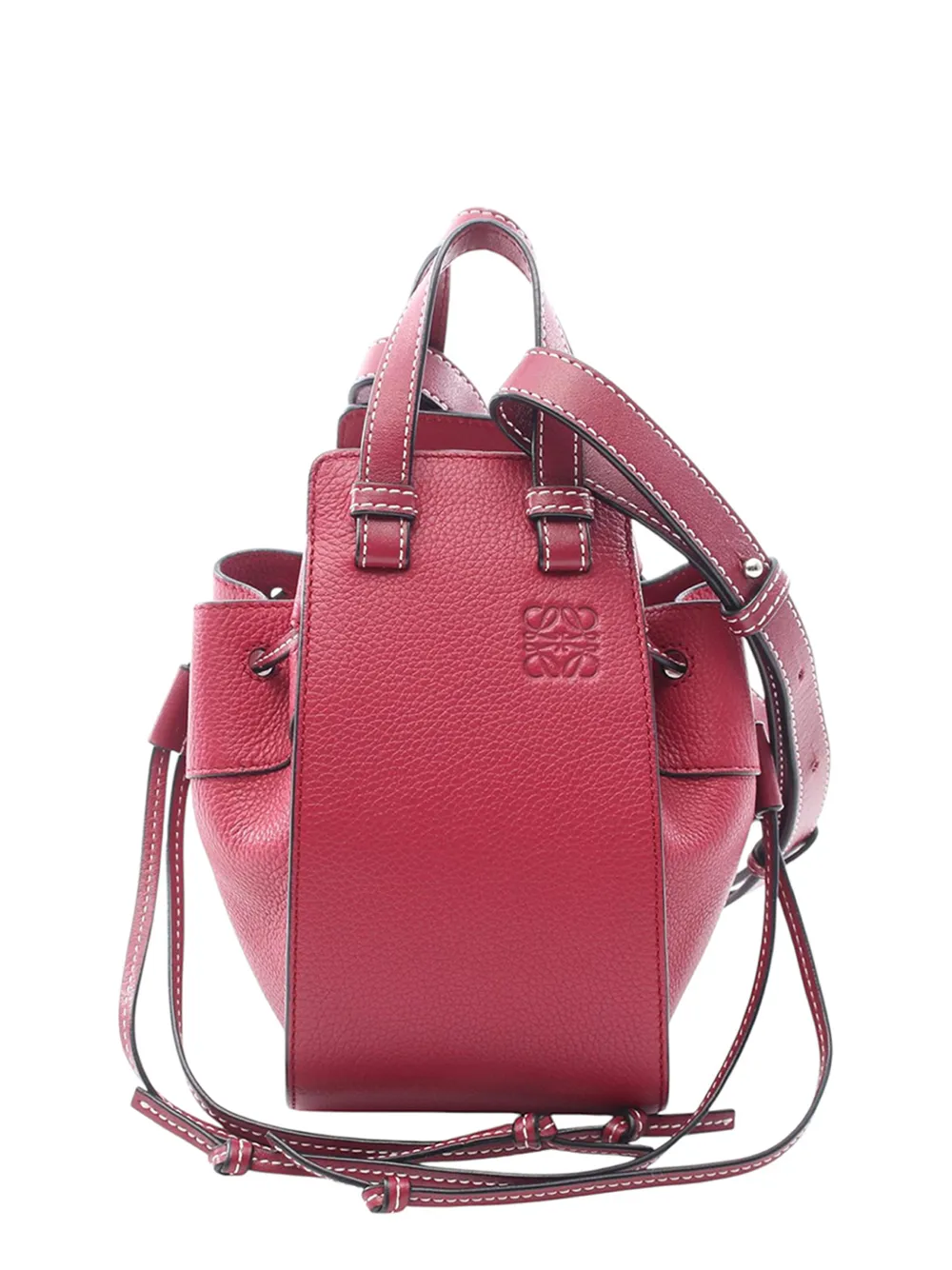 Loewe Pre-Owned 2010-2026 Mini Hammock Bag satchel - Rot