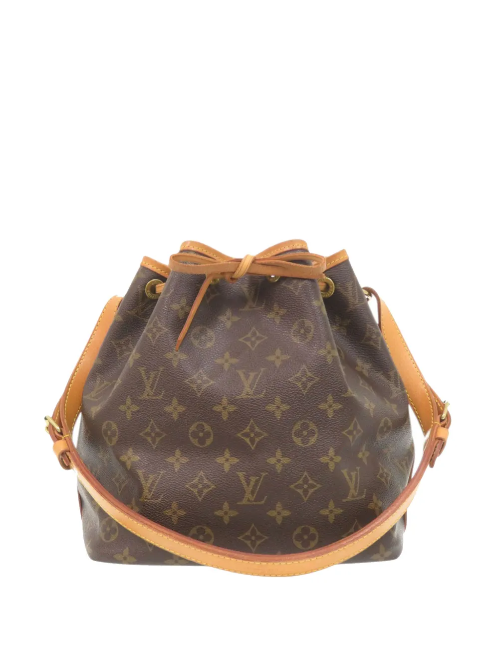 Louis Vuitton Pre-Owned 1994 Monogram Petit Noe bucket bag - Braun