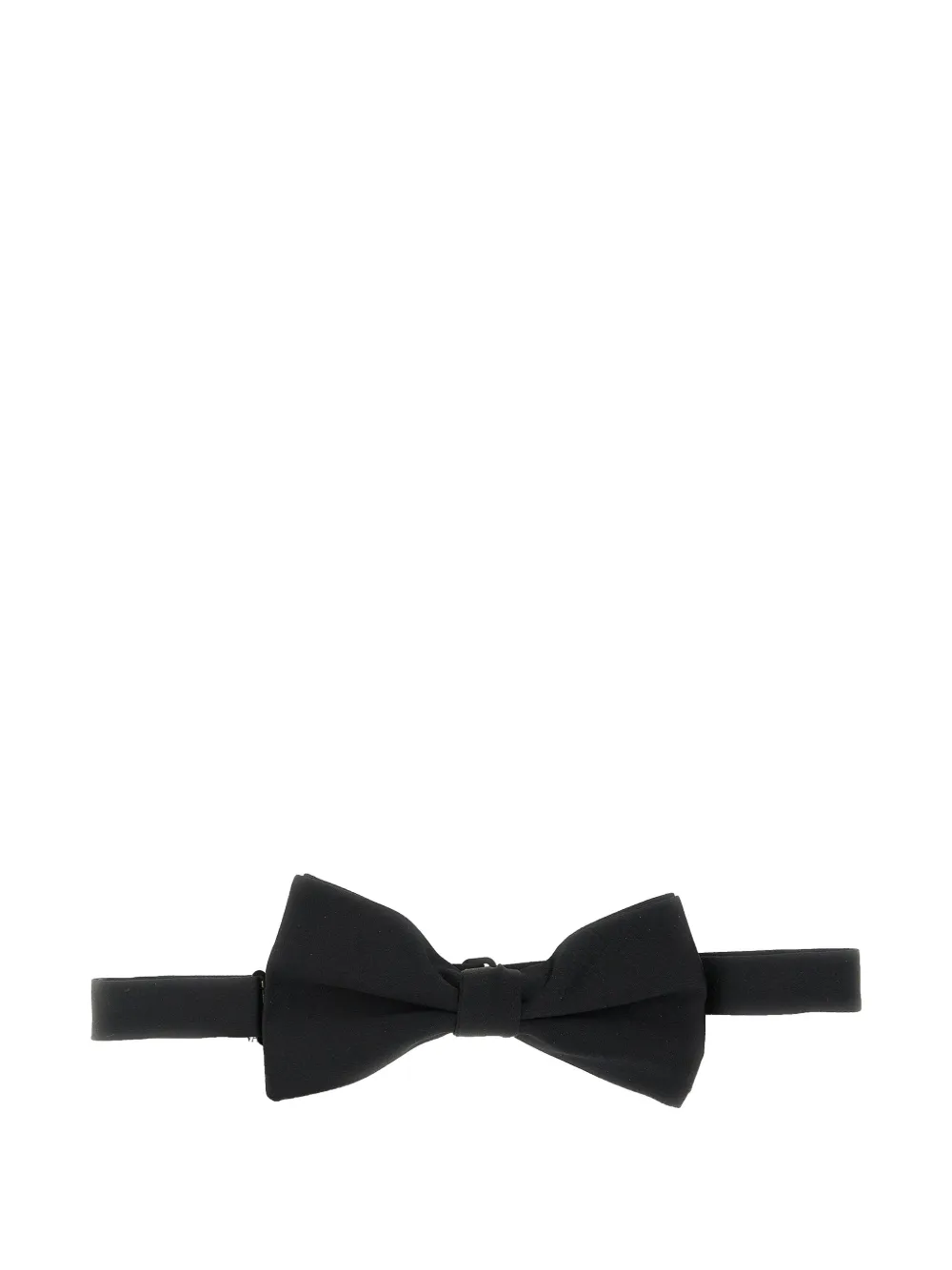 Valentino Garavani silk satin bow tie - Nero