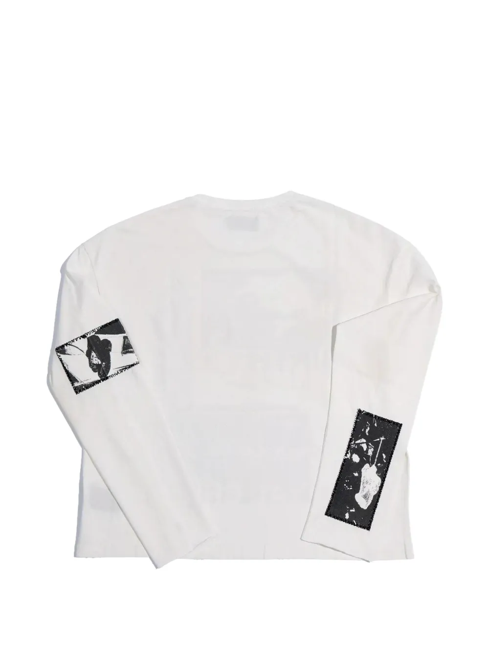 BIRTH OF ROYAL CHILD 90s Hollywood T-shirt met lange mouwen en print Wit