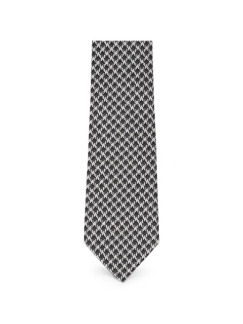 TOM FORD houndstooth tie