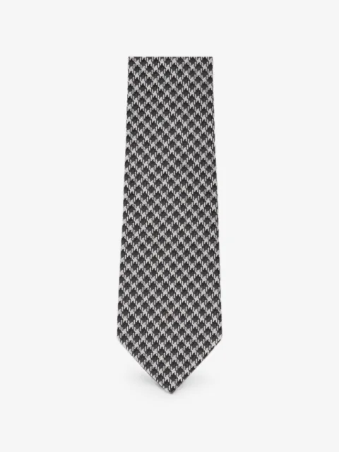 TOM FORD corbata con motivo pied de poule