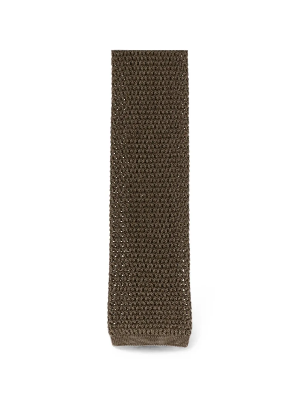 TOM FORD knitted tie - Verde