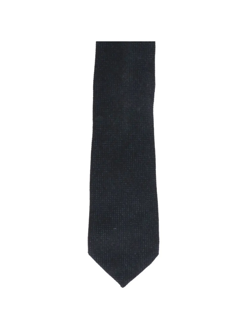 TOM FORD textured-finish tie - Blu