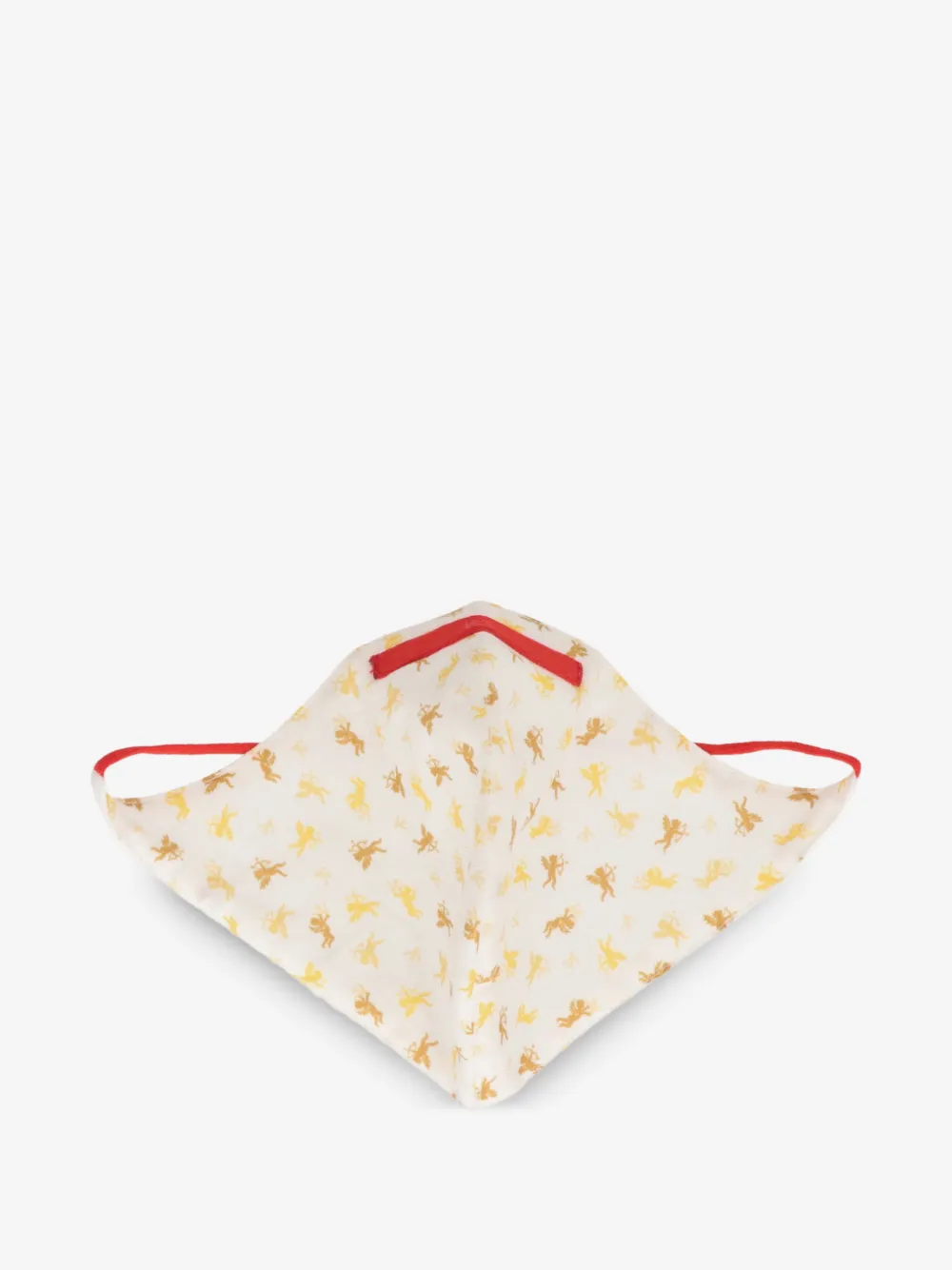 Isaia 天竺葵印花口罩 | 白色 | Image 1