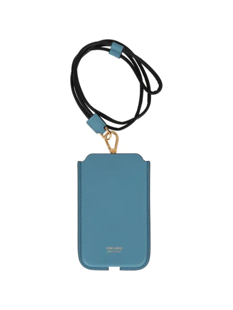 TOM FORD funda para teléfono texturizada con tira removible