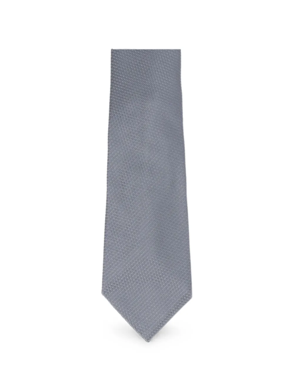TOM FORD textured tie - Argento
