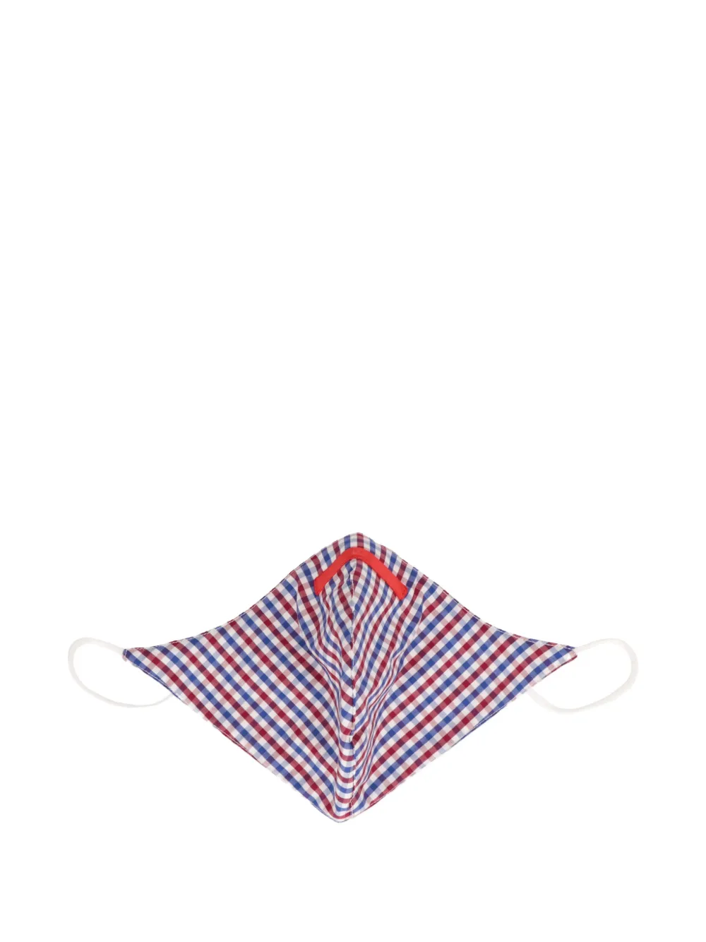 Isaia Mundschutz mit Vichy-Karo - Rot