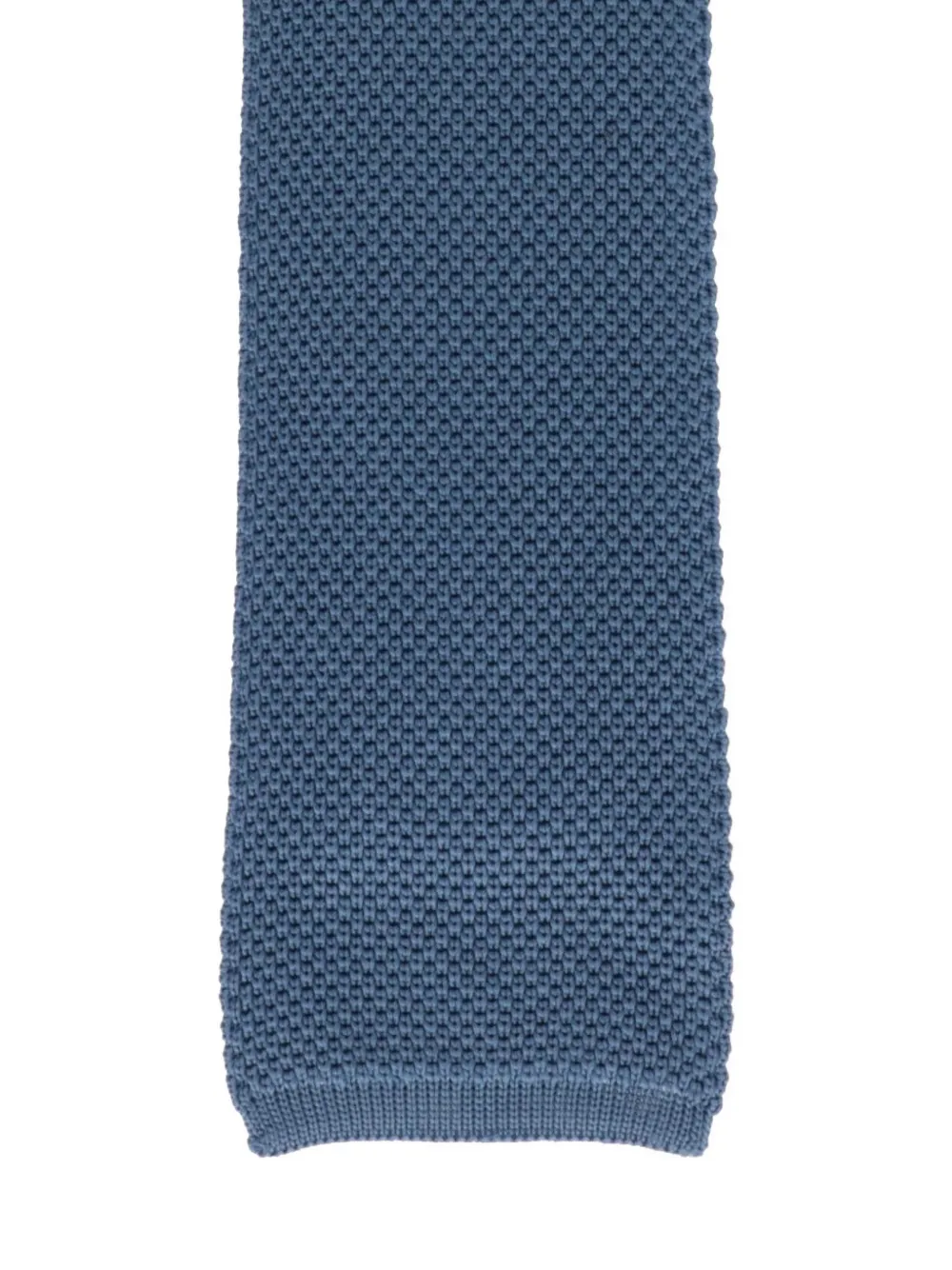 TOM FORD Vierkante stropdas met gebreide constructie Blauw