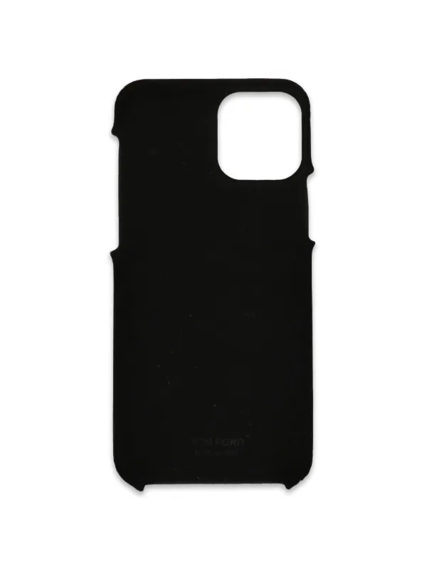 TOM FORD ロゴプリントレザー iPhone ケース | ホワイト | FARFETCH JP