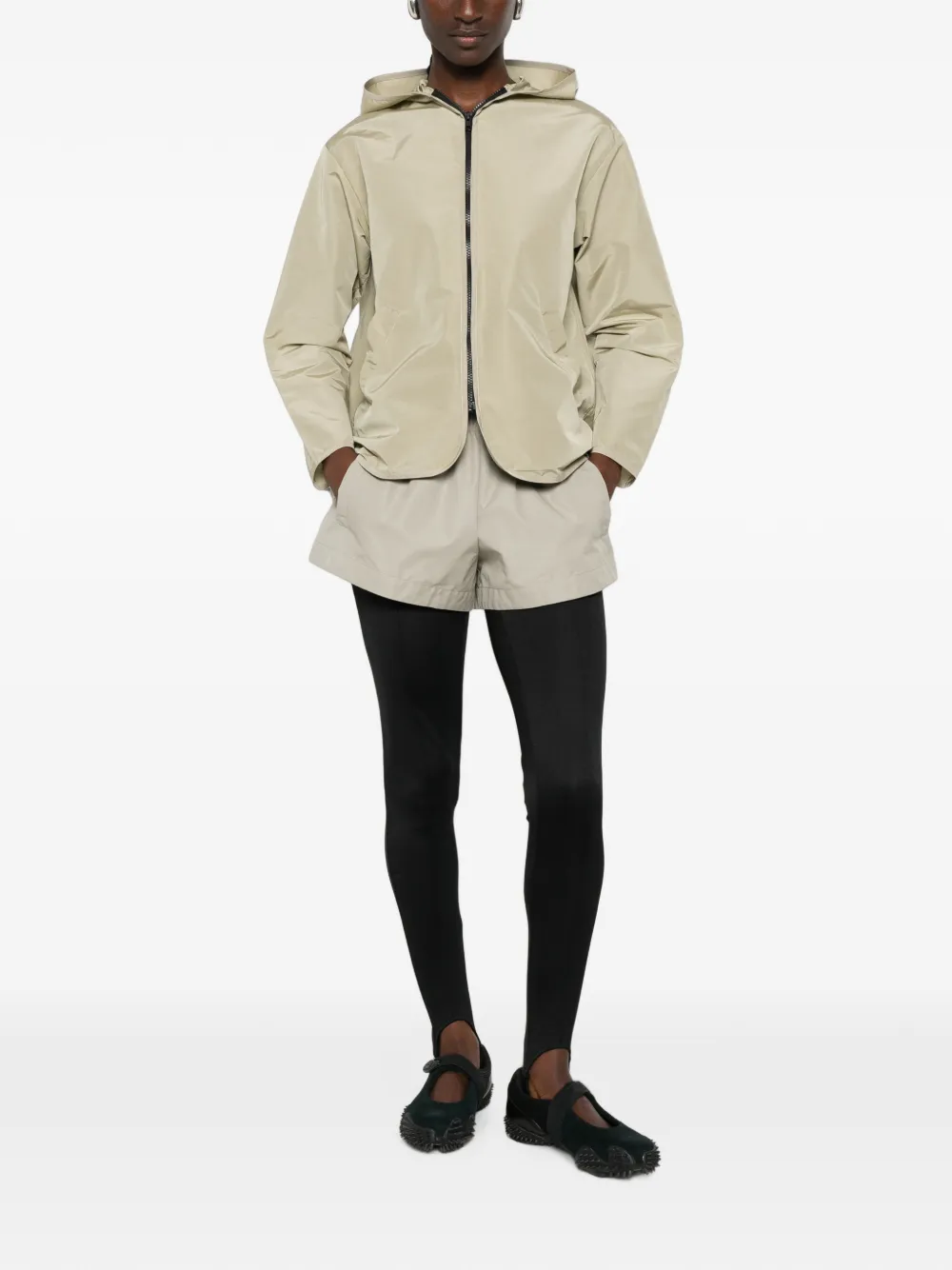 cape concept Giulietta jack met capuchon en rits Beige