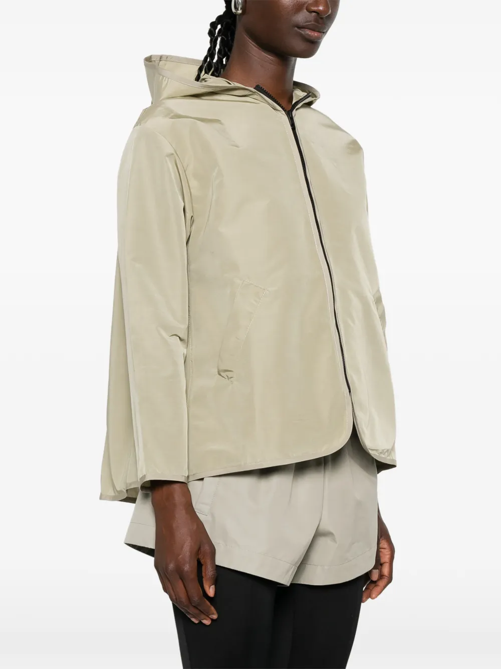cape concept Giulietta jack met capuchon en rits Beige