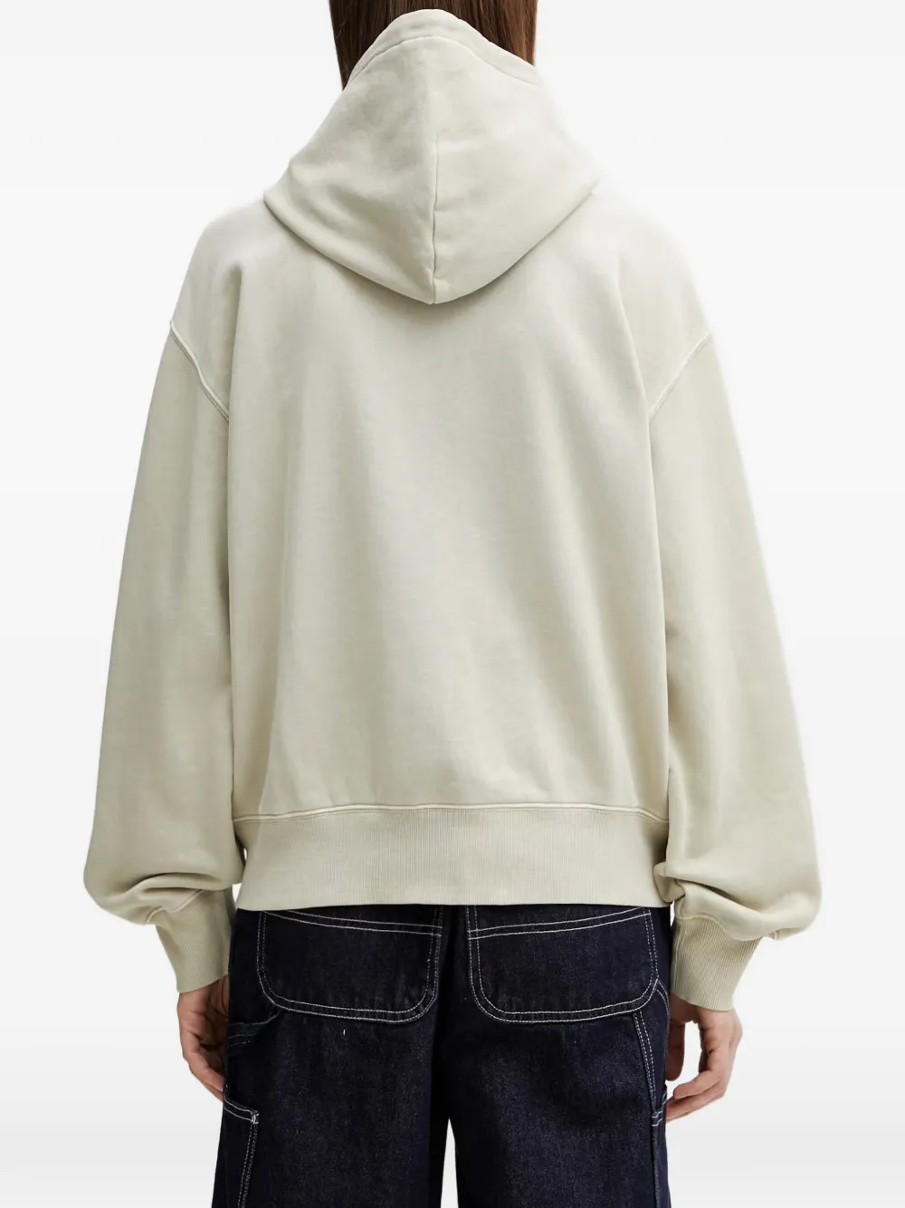 Carhartt WIP Hoodie met logopatch Beige