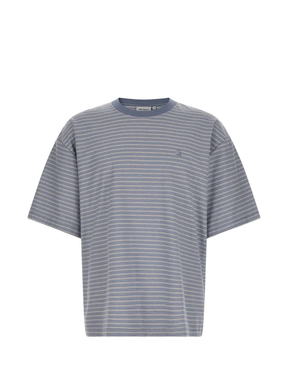 Carhartt WIP Dupree striped T-shirt - Blau
