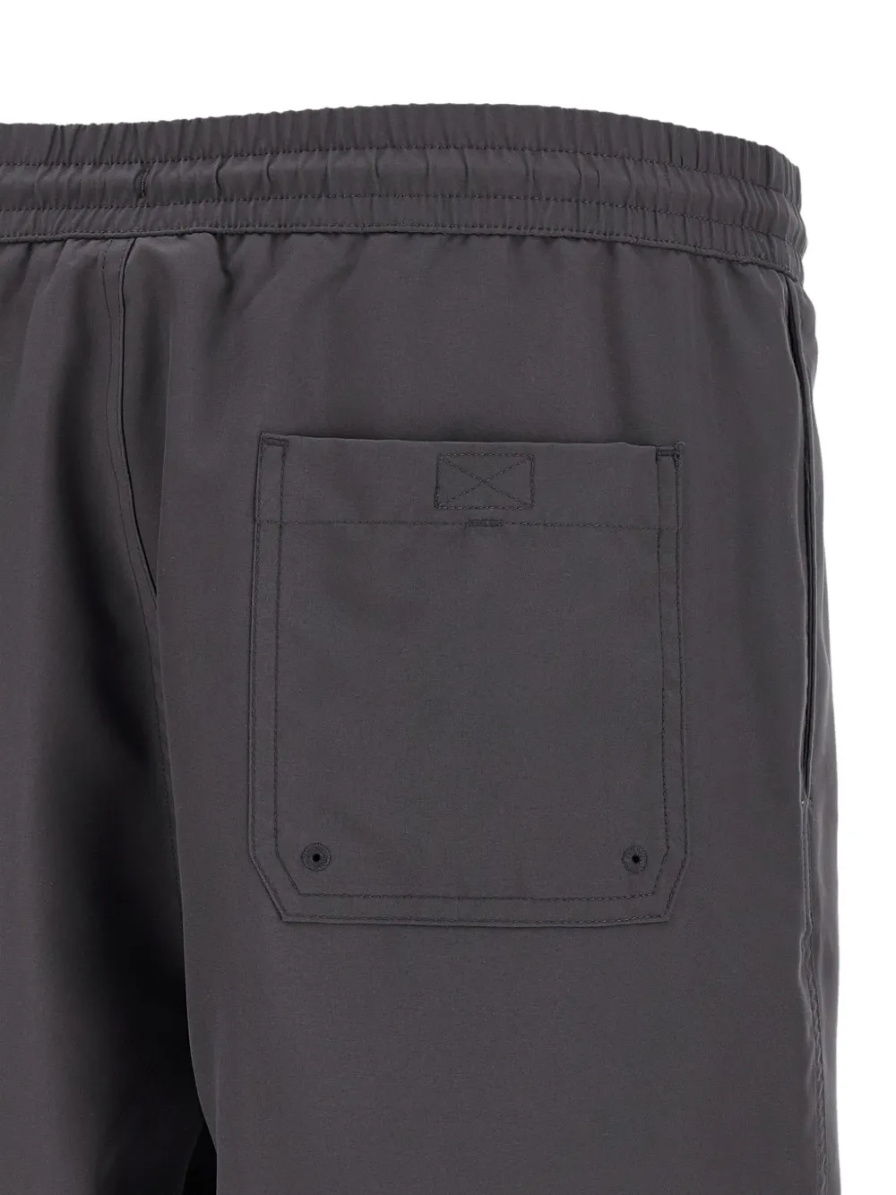 Carhartt WIP Zwembroek met geborduurd logo Grijs