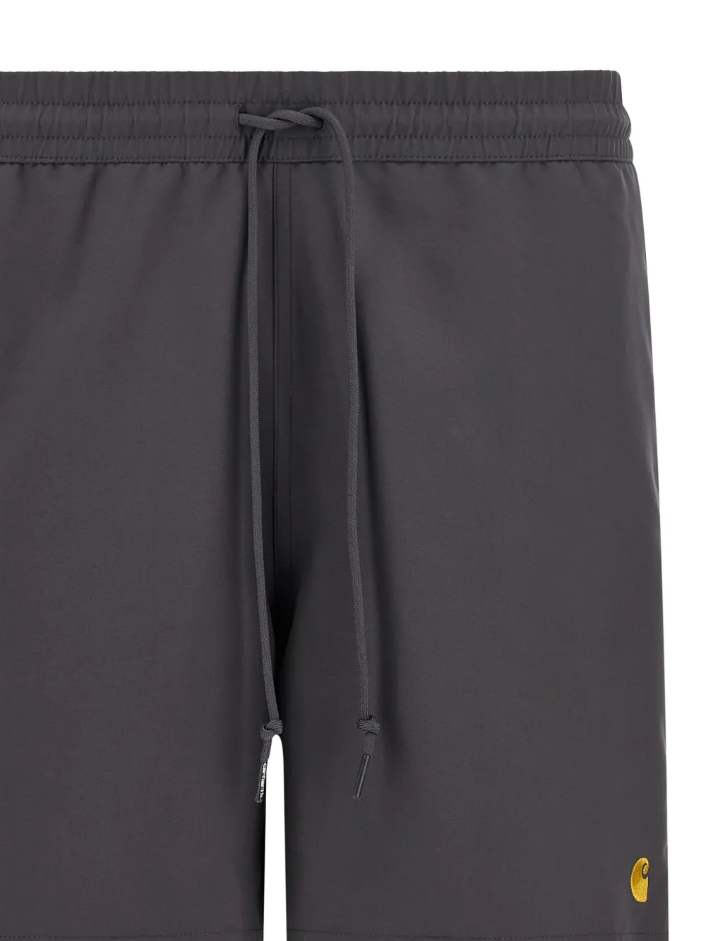 Carhartt WIP Zwembroek met geborduurd logo Grijs