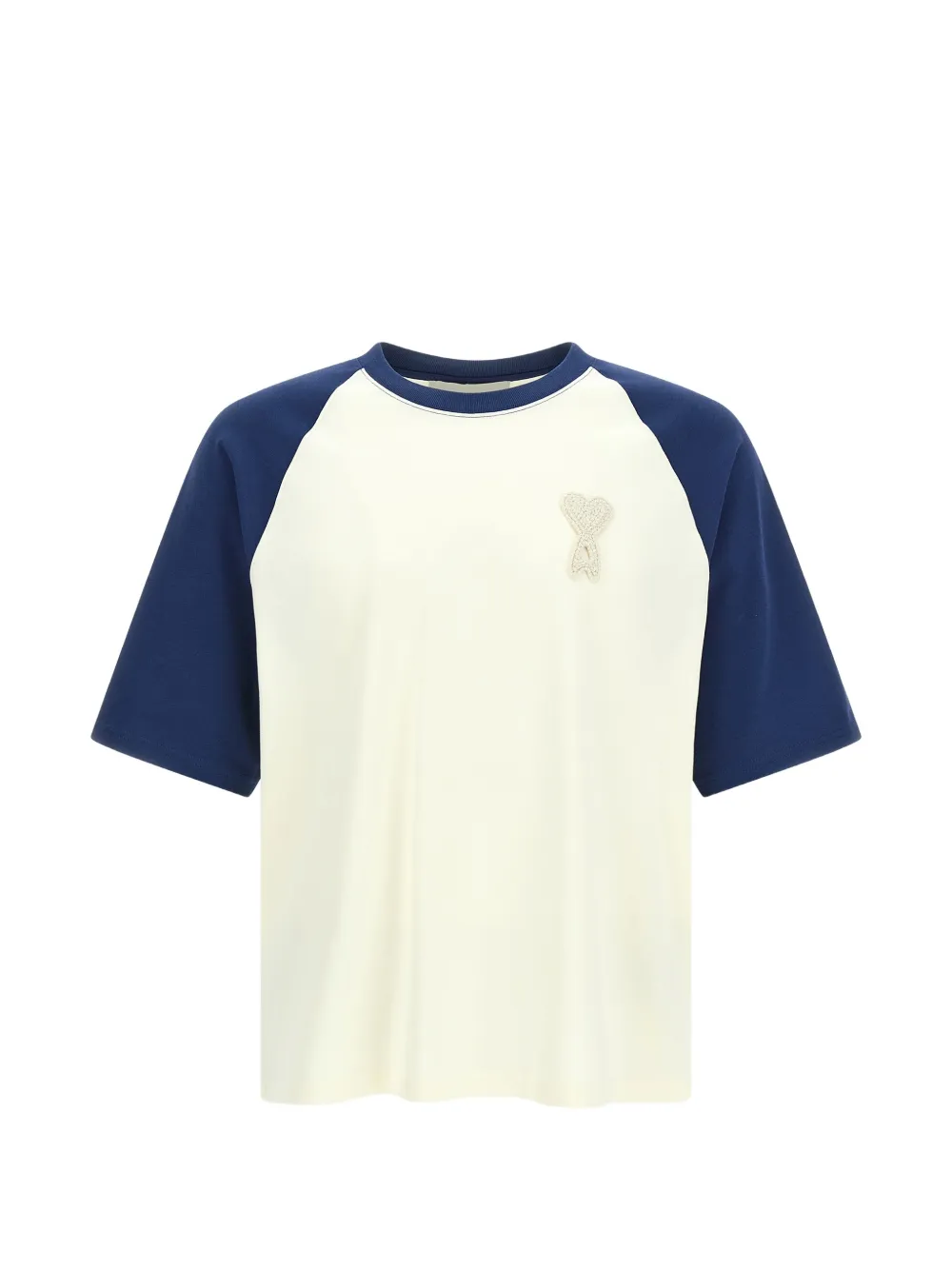 AMI Paris Ami de Coeur raglan-sleeve T-shirt - Toni neutri
