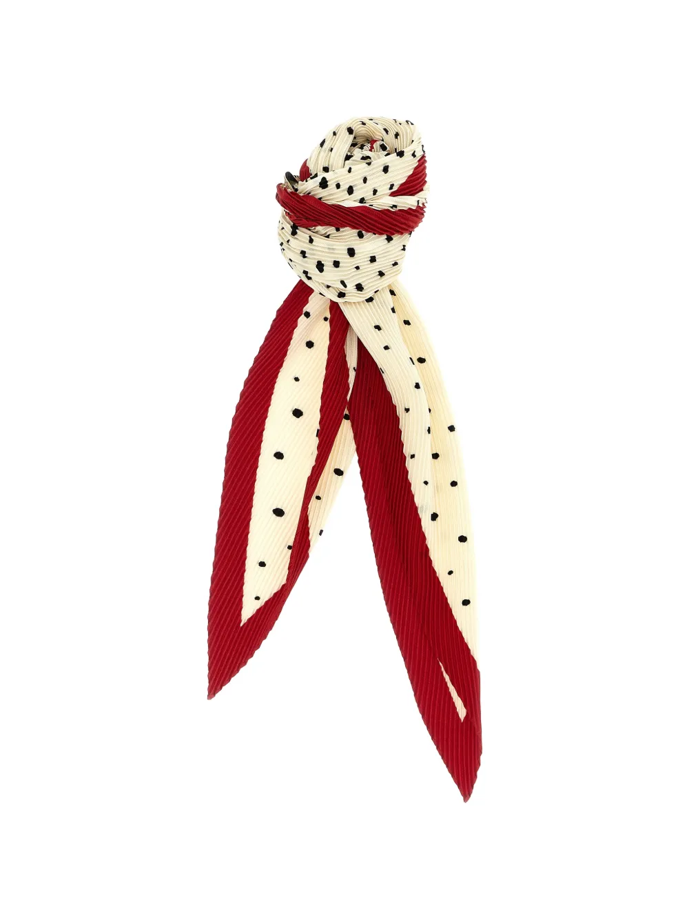 Valentino Garavani Little Star Starry pleated scarf - Neutrals