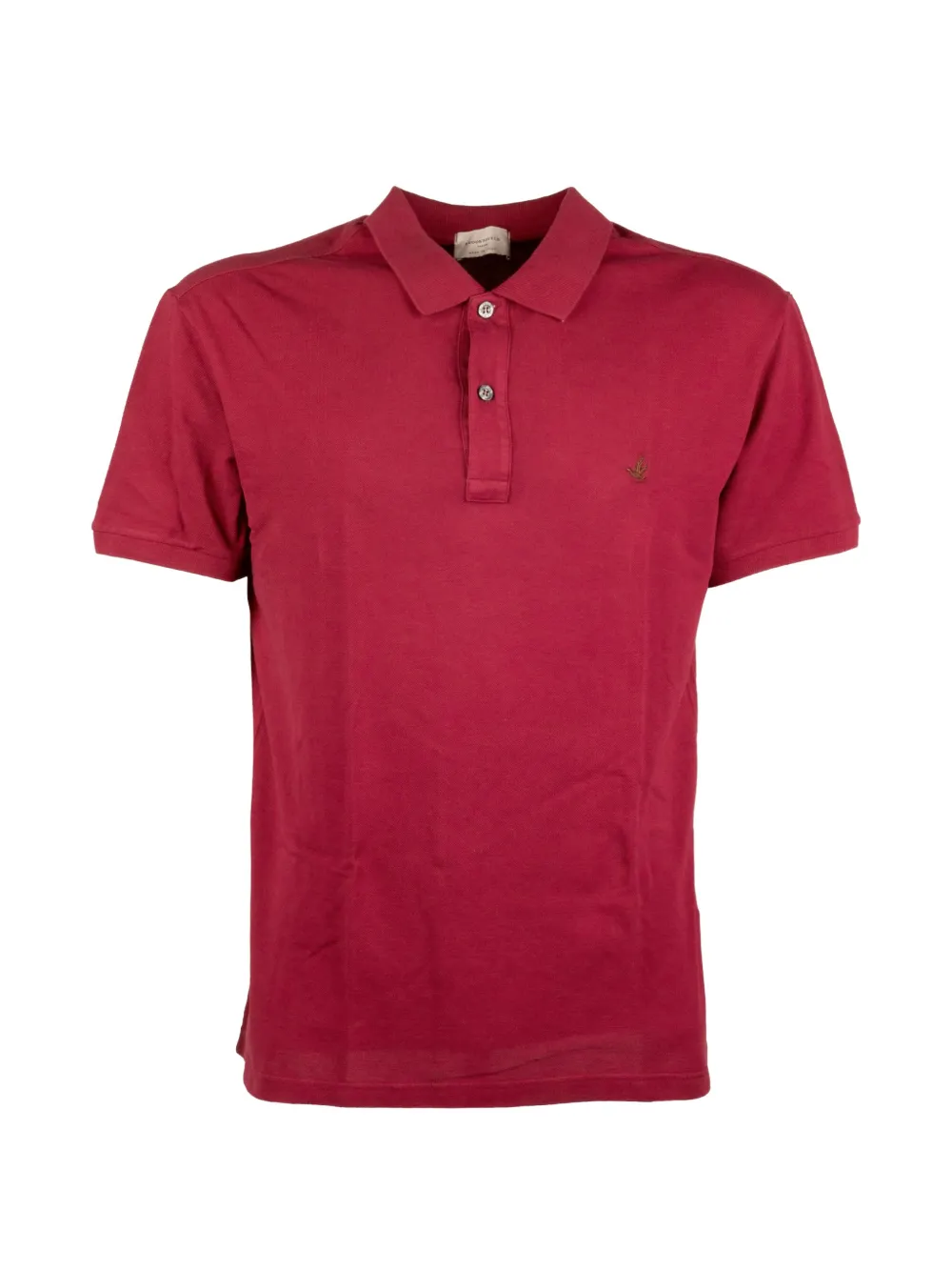 BROOKSFIELD logo-embroidered piqué polo shirt - Rot