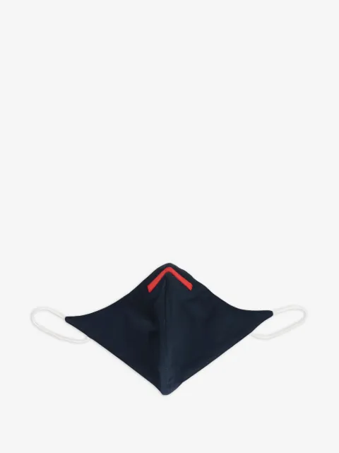 Isaia cubrebocas con detalle del logo