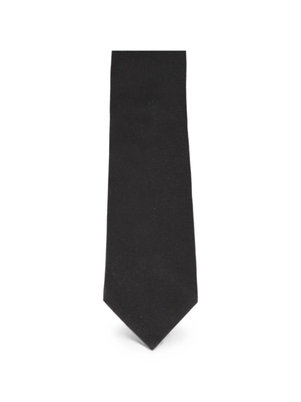 TOM FORD minimalist black tie - Schwarz
