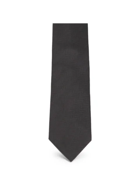 TOM FORD herringbone-pattern tie