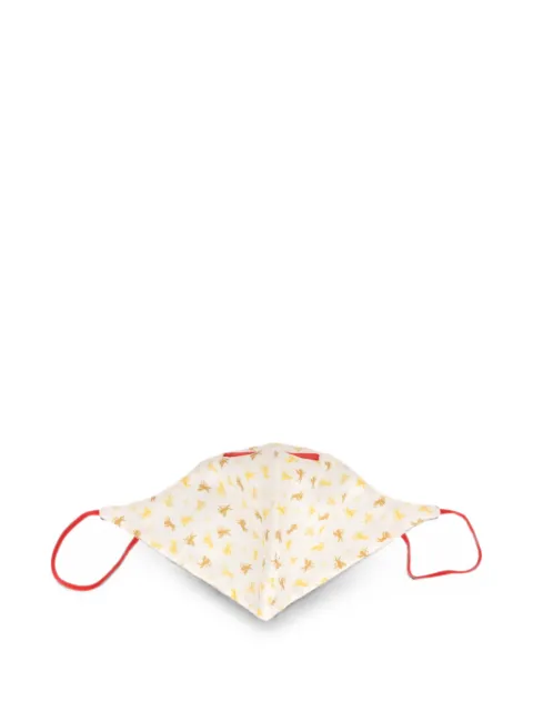 Isaia cupid-print face mask
