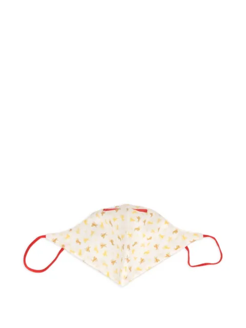 Isaia cupid-print face mask