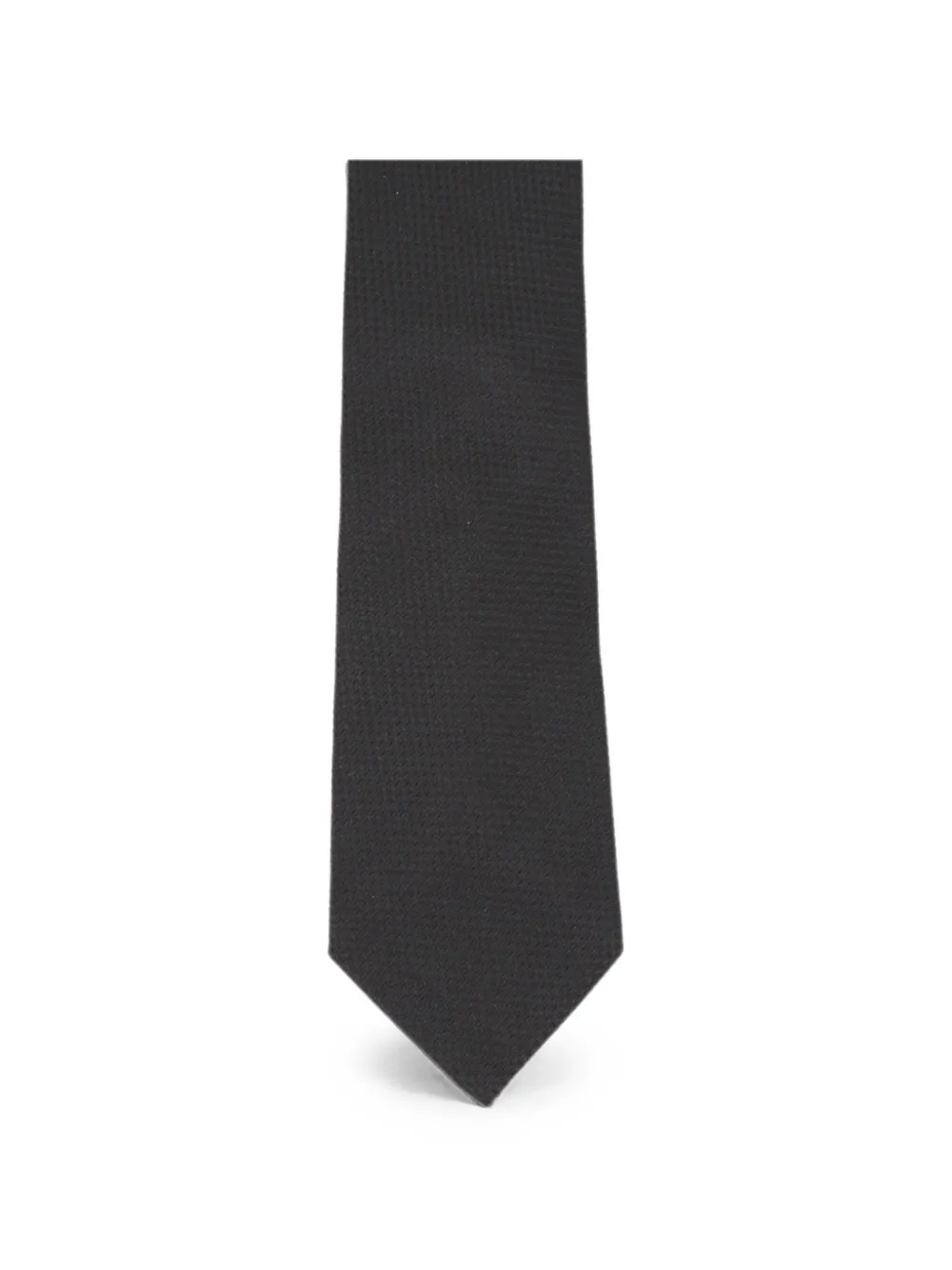 TOM FORD textured-finish tie - Schwarz